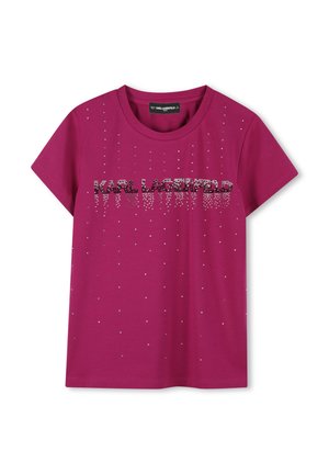 MET KORTE MOUWEN - T-shirt print - azalee
