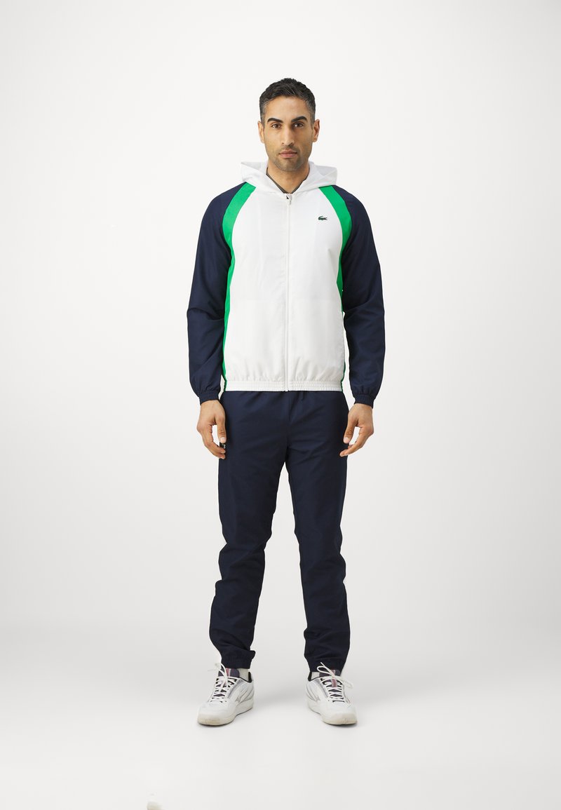 Lacoste Sport - TRACKSUIT SET - Gornji dio trenirke - white/calathea/navy blue, Povećaj