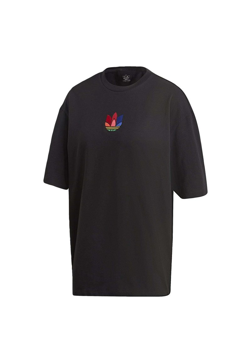 adidas Originals 3D TREFOIL - T-shirt basique - black multicolor/noir -  ZALANDO.FR