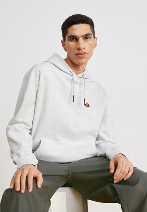 CALDINE HOODY - Sweatshirt - white marl