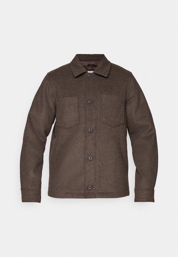 PALLY SHIRT JACKET  - Light jacket - chocolate torte3