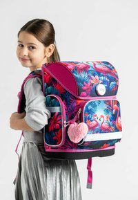 Baagl ERGO FLAMINGOS -SET 3TLG - Školní sada - rosa