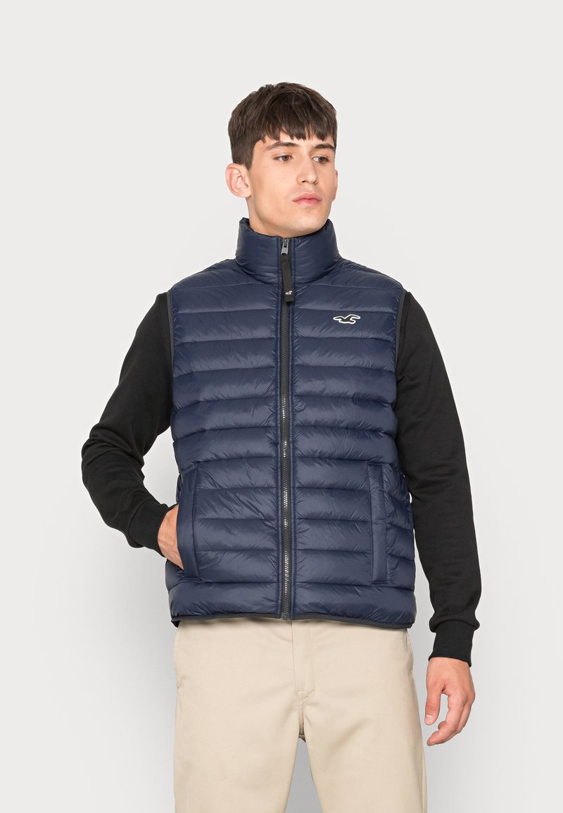 Hollister Co. PUFFER EMEA Veste sans manches navy/bleu marine