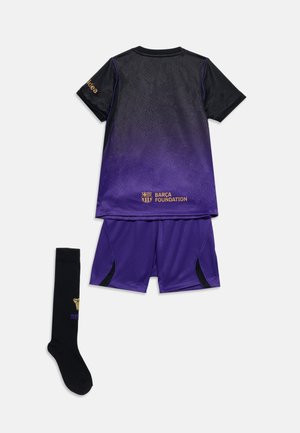 Nike Performance, FC BARCELONA KIT STADIUM AWAY UNISEX SET - Športové tričko - field purple/metallic gold- coloured