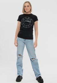 Paradiso Clothing PINK FLOYD DARK SIDE OF THE MOON DIAMANTE - Print T-shirt - black
