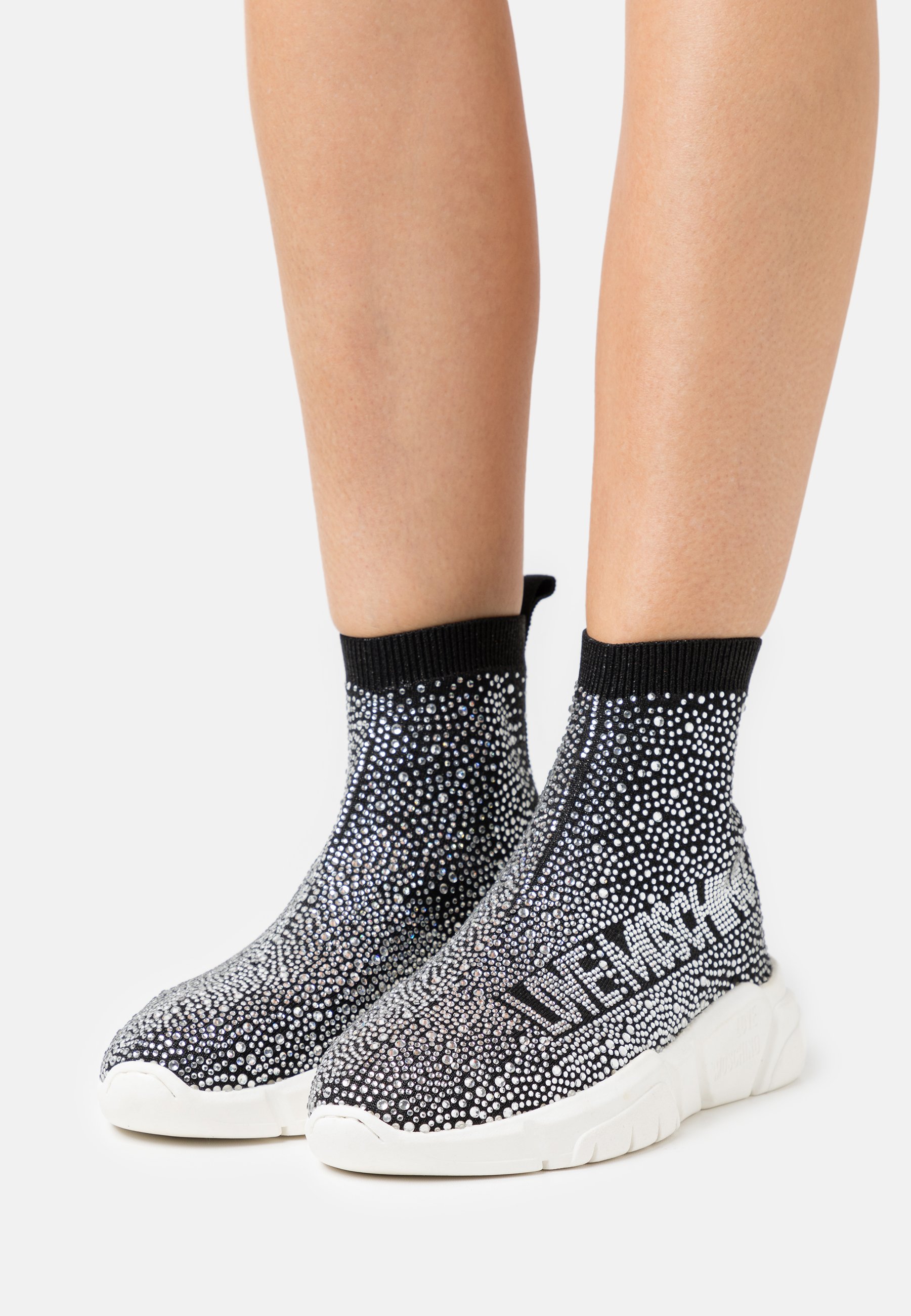 Basket Love Moschino 39 chaussettes noires sneakers - Vinted