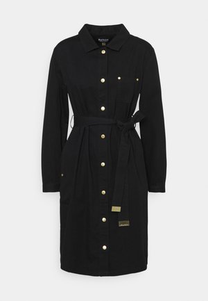 MINATO DRESS - Denim dress - black