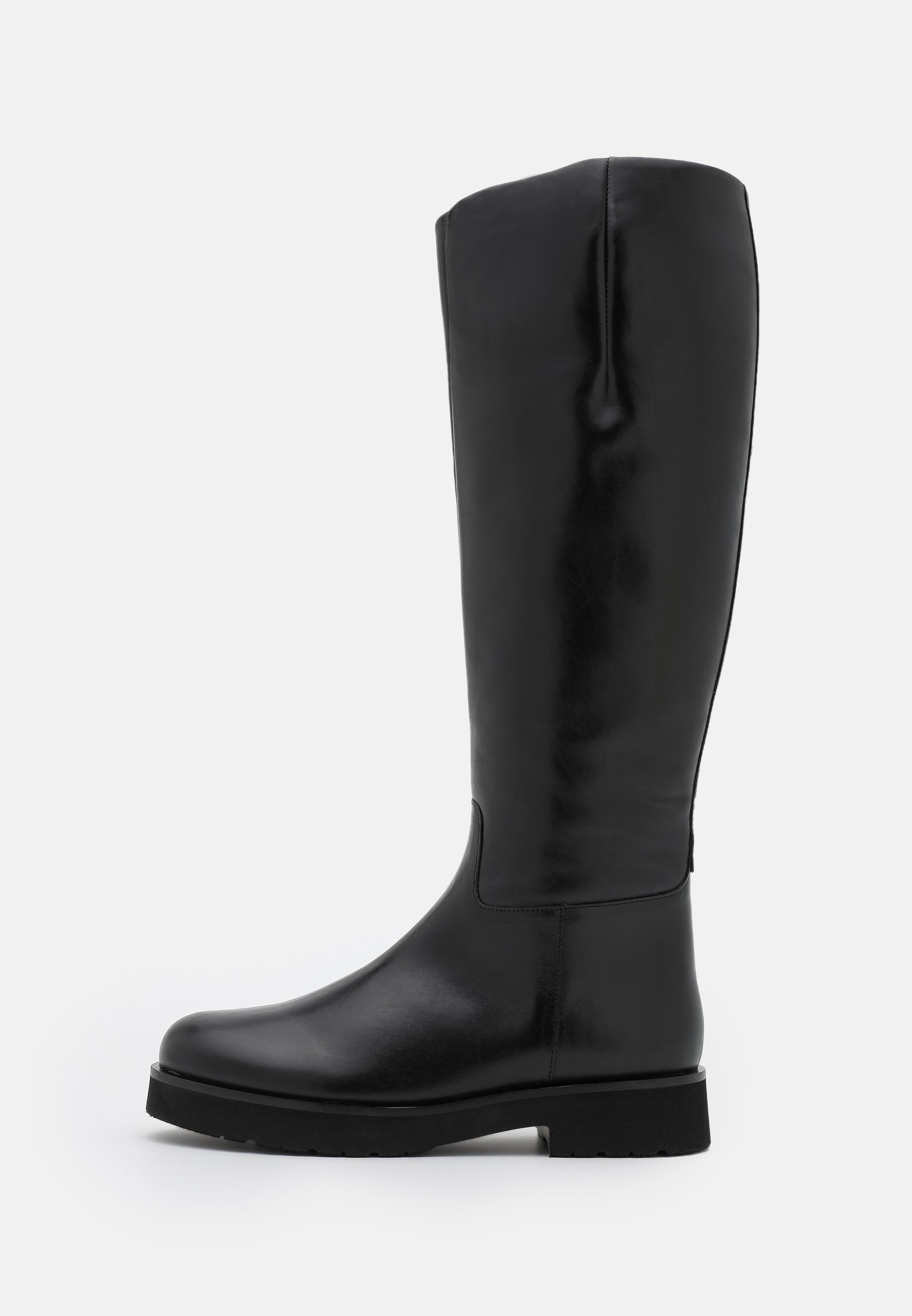 högl lederstiefel schwarz