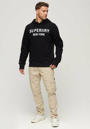 LUXURY LOOSE - Felpa con cappuccio - black
