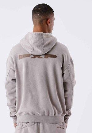Project X Paris BASIQUE INTEMPOREL - Felpa con cappuccio - taupe