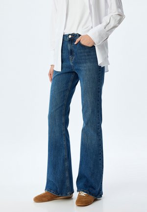 Flared Jeans - blue