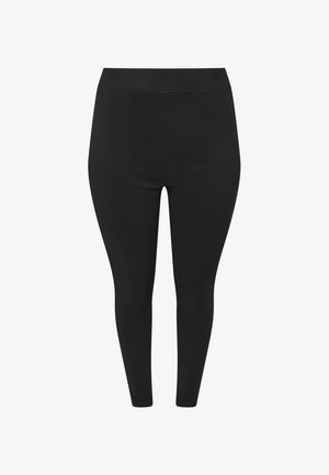 Yours Clothing, PLUS SIZE BASIC LEGGINGS - Leggings - black