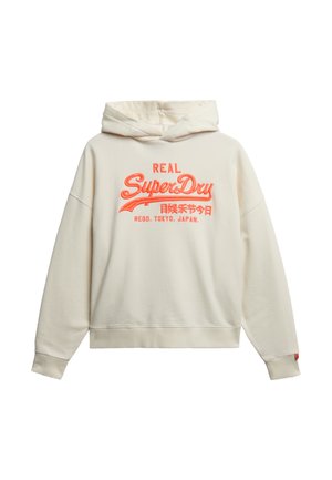 Superdry Hoodie - weiß