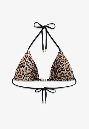 Guess, WENDBARES DREIECK-BIKINIOBERTEIL - Horní díl bikin - animalprint schwarz