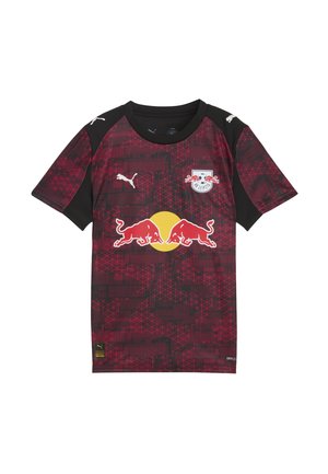 RB LEIPZIG 25/26 - T-shirt con stampa - black-fast red