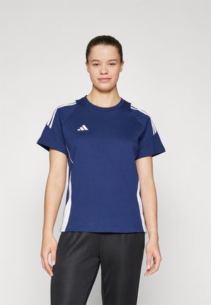 TIRO24 - Tricou cu imprimeu - team navy blue/white
