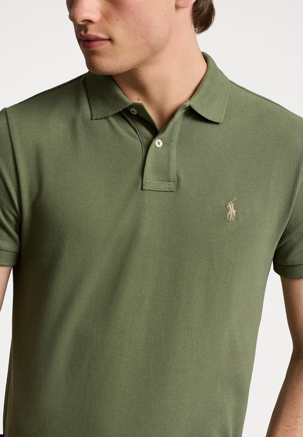 SLIM FIT MESH POLO SHIRT - Polo shirt - garden trail3