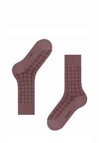 FALKE MODERN TAILOR - Socken - roan rouge