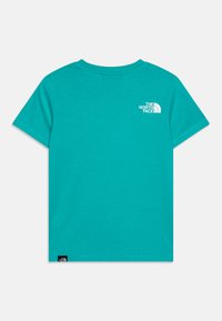 The North Face SIMPLE DOME UNISEX - Print T-shirt - geyser aqua