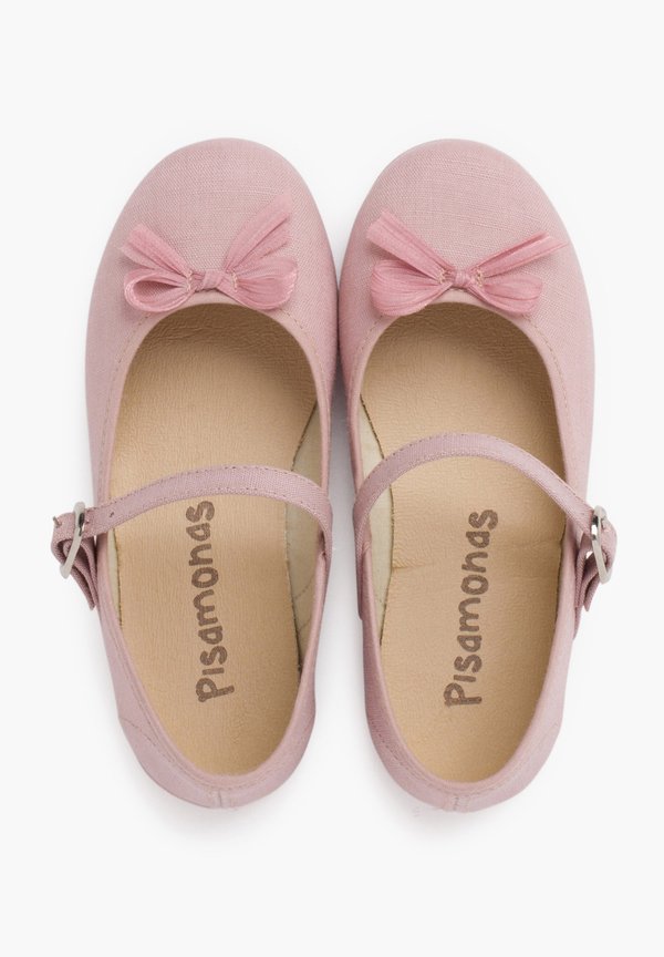 MERCEDITAS LAZO BRILLO NACARADO – Lauflernschuh – rosa palo