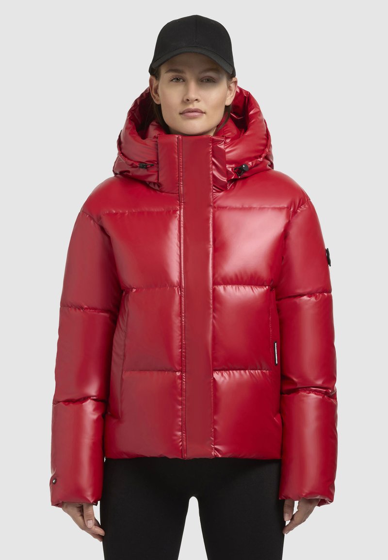 khujo DEVINA SHINY - Winterjas - rot