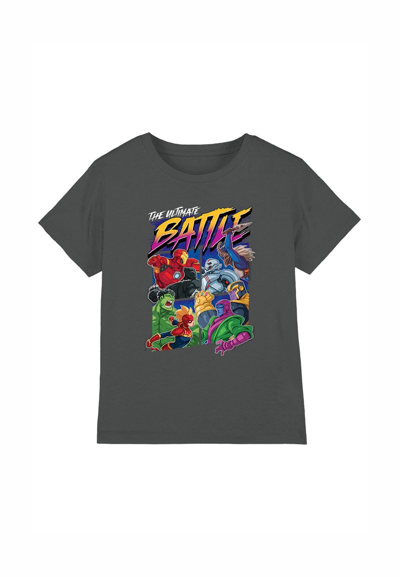 Marvel T-shirt print antraciet