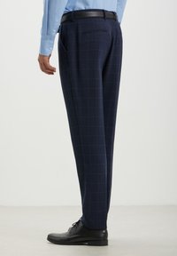 Calliope A QUADRI TINTA UNITA - Chino - blu
