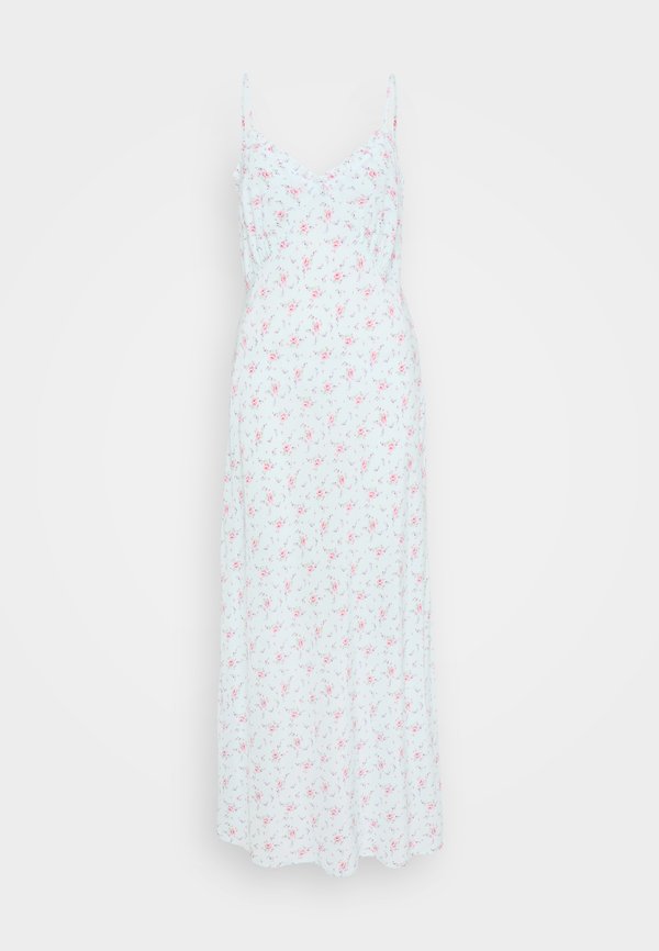 RUFFLE TRIM SLIP DRESS - Maxi dress - mint4