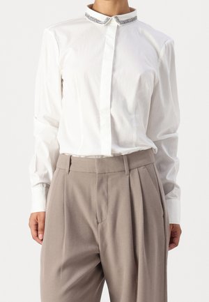 Overhemdblouse - white