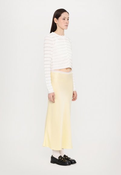 sandro SKYN - A-line skirt - jaune