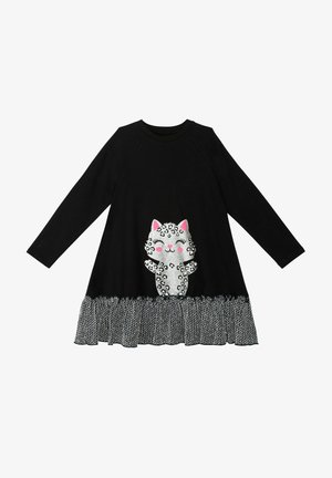 Denokids SILVER LEOPARD - Denní šaty - schwarz