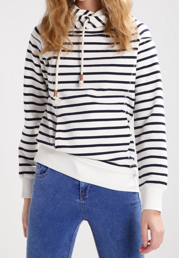 ONLY Jersey con capucha - off-white