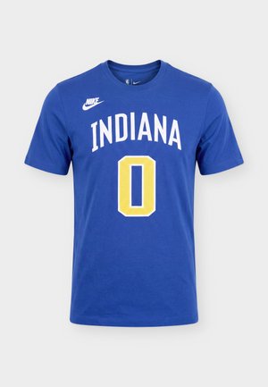 Nike Performance, HALIBURTON INDIANA PACERS - Тениска с щампа - rush blue