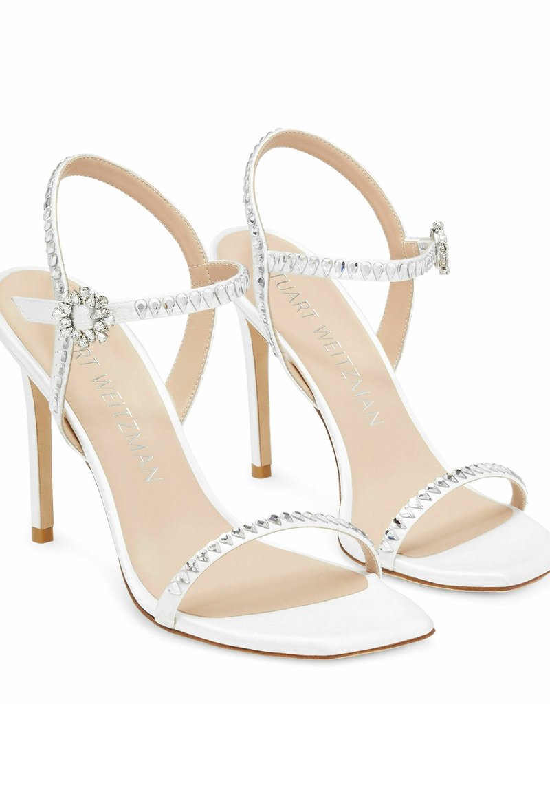 Stuart Weitzman Sandalen wit