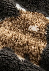 Next BORG HALF ZIP - Fleecepaita - charcoal grey hamish the highland cow