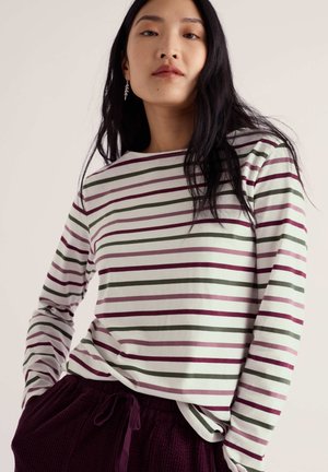 Seasalt Cornwall, SEASALT CORNWALL SAILOR SHIRT - T-shirt à manches longues - multi - tri breton dried rose