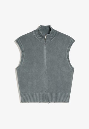 Bershka, WASH - VEST - Veste sans manches - blue