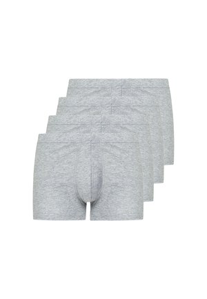 4 PACK FILO DI SCOZIA - Boxer aderenti - grigio