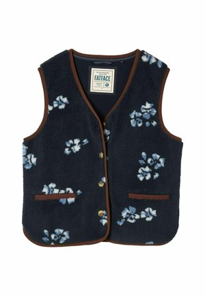 FatFace, FLORAL FLEECE GILET - Vest - navy