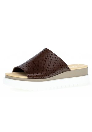 Gabor Pantolette hoch - mocca