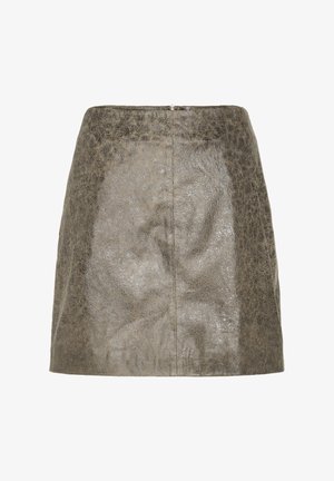Soaked in Luxury Mini skirts - cracked black