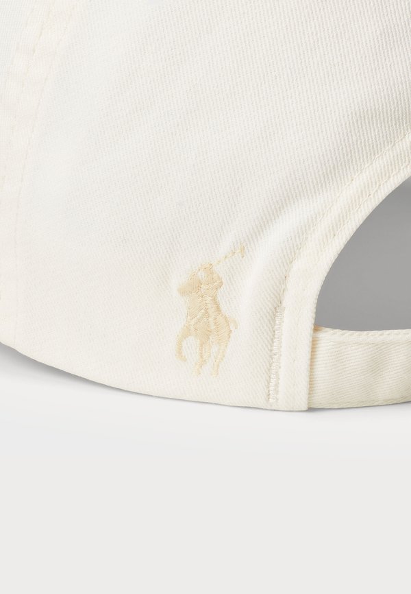 LOGO COTTON TWILL BALL CAP - Cap - clubhouse cream4