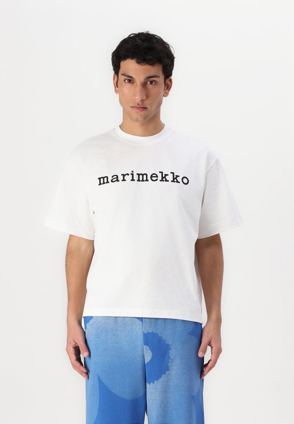 VEISTO LOGO PLACEMENT UNISEX - Print T-shirt