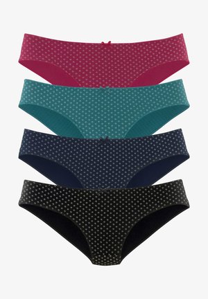 s.Oliver, 4 PACK - Briefs - lila navy petrol schwarz
