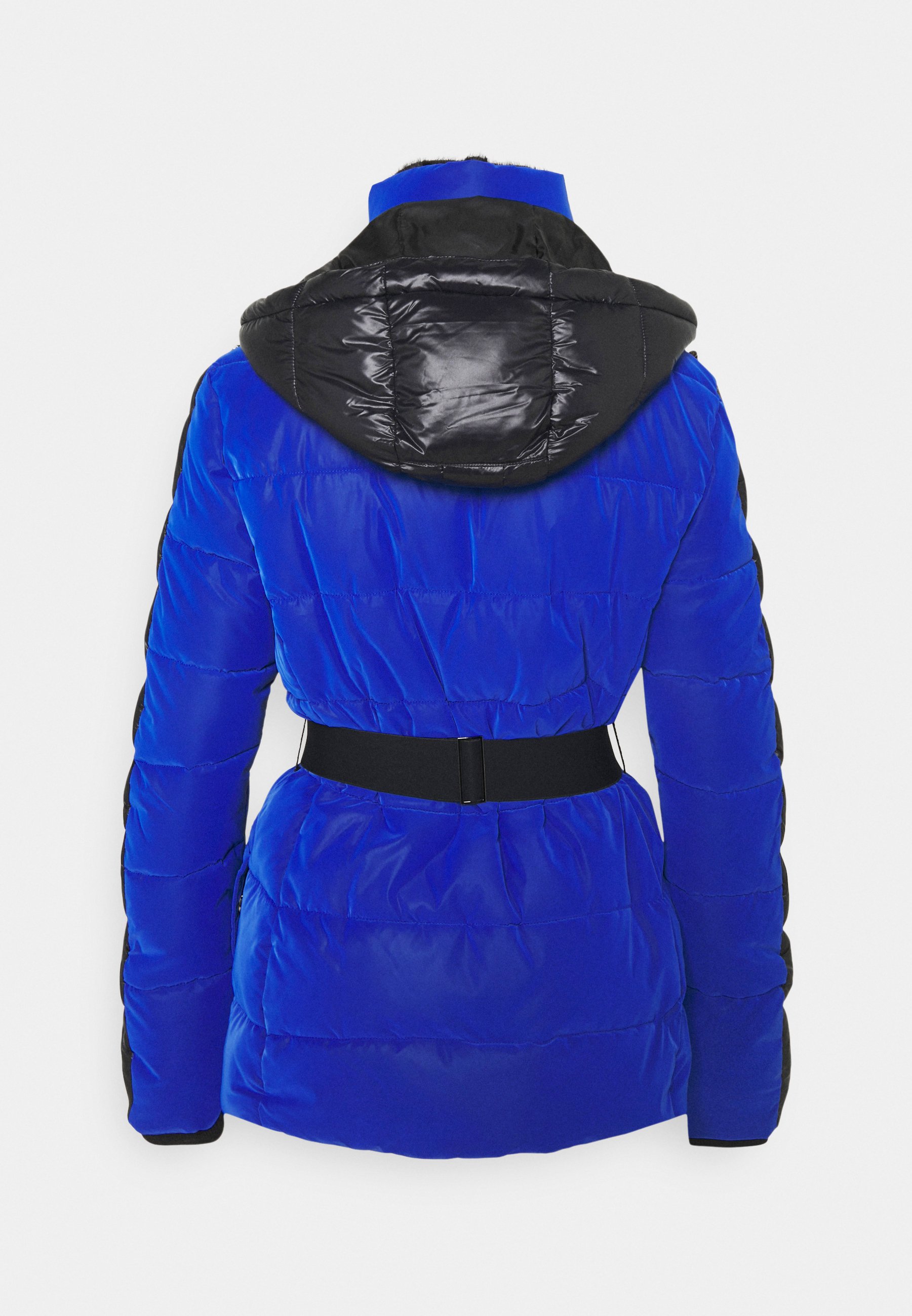dark blue ski jacket