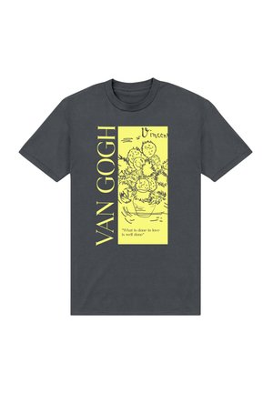 T-Shirt print - charcoal grey