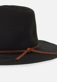 Brixton WESLEY PACKABLE FEDORA UNISEX - Chapéu - black/brown