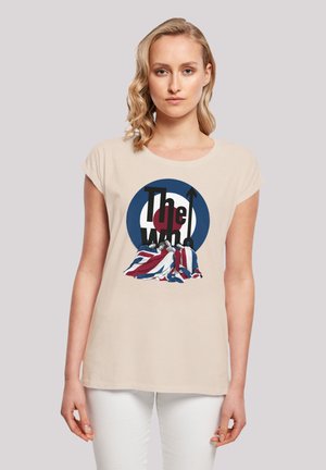 THE WHO FLAG BLANKET - Print T-shirt - whitesand