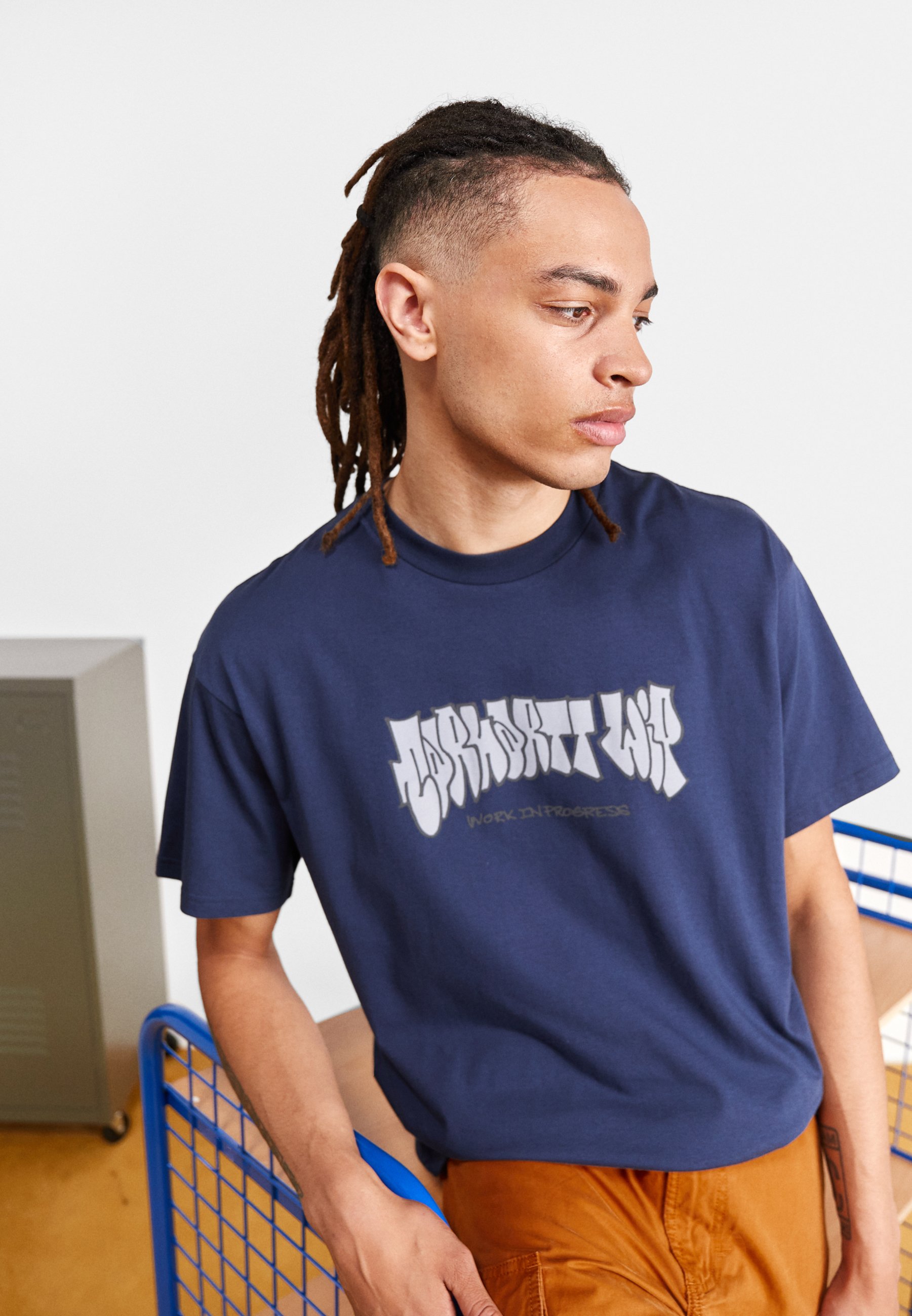 carhartt blue t shirt