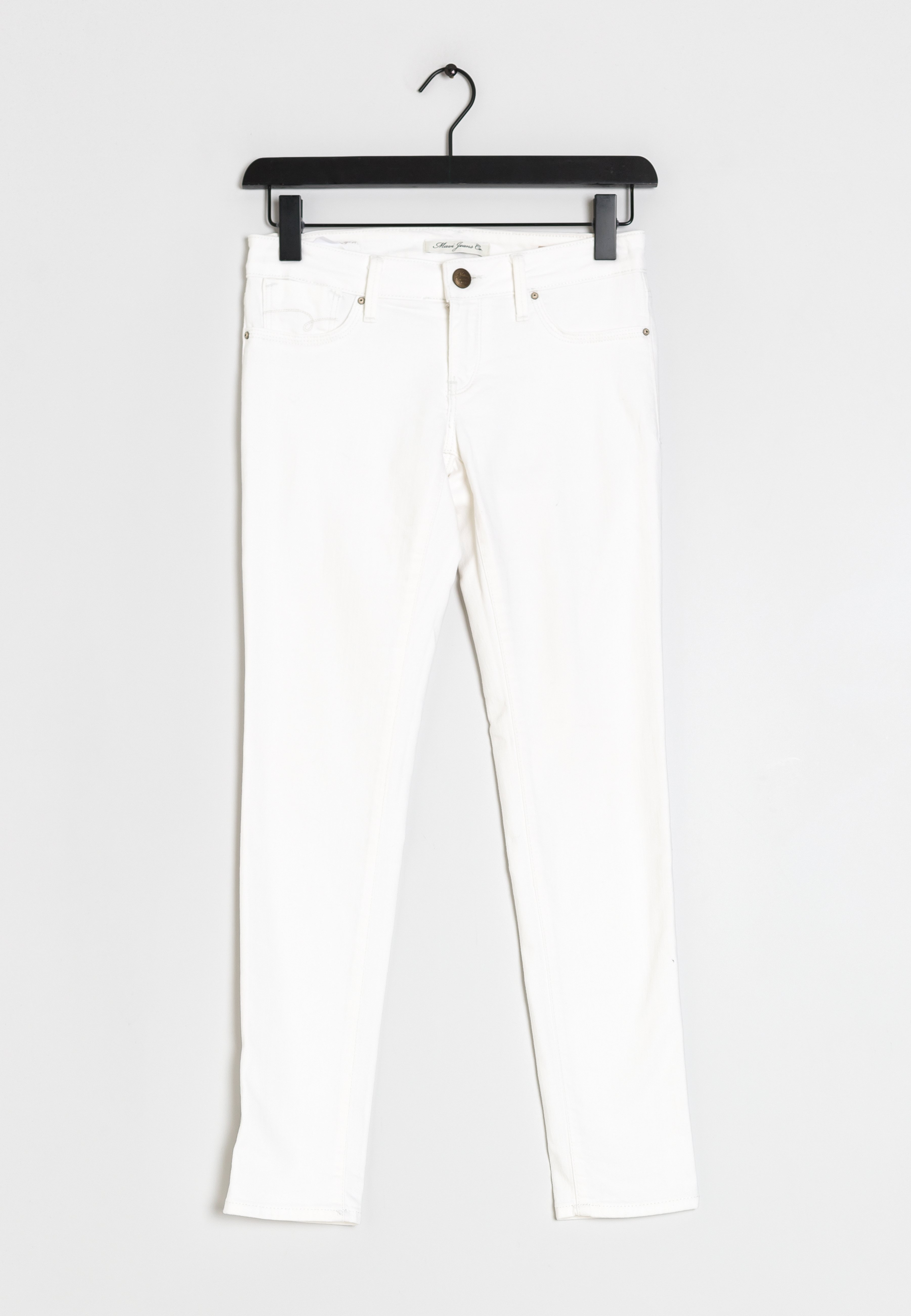 Mavi Slim fit jeans - white/wit - (Pre-owned) - Zalando.nl